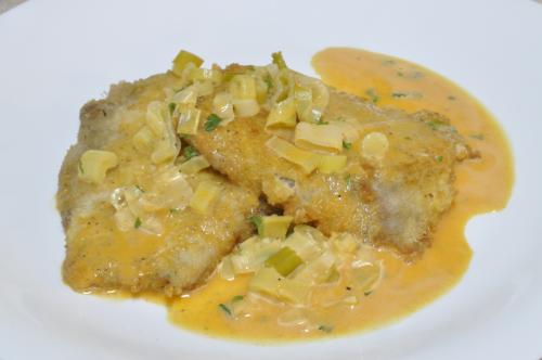 Jak uvařit sardinky po baskicku s bernskou omáčkou ? Snadné recept, připravený za 30 - 45 minut